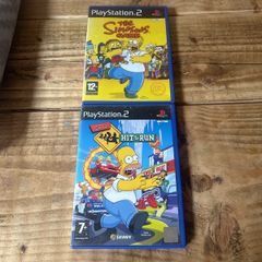 simpsons ps2 games