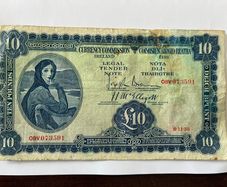 1938 Lady Lavery 10 Pounds Fine