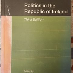 Politics In The Republic Of Ireland, Eds. John Coakley And Michael Gallagher