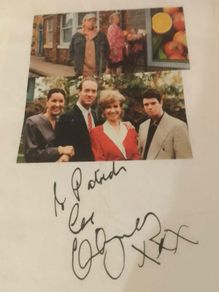 Signed photo of Claire Sweeney