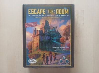 Escape the Room: Mystery at the Stargazer's Manor Family Party Board Game BRAND NEW