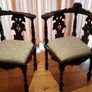 pair of ornate chairs Image 2