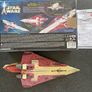 Vintage Hasbro Star Wars Aotc Obi-wan Jedi Starfighter Vehicle 2002 Image 3