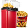 Retro Popcorn Machine with Hot Air Circulation - 2 Min Qucik Popping - for Oil-Free & Healthy Snacks, for kids - Movie Nights - Parties - Home Cinema (FREE POSTAGE) Image 2