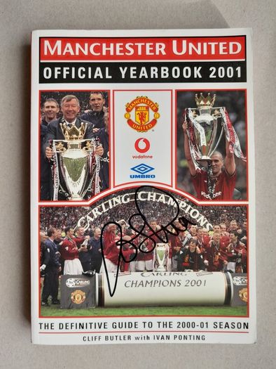 Man Utd autographs Wes Brown and John O'Shea