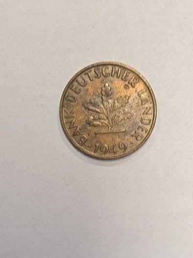 Germany 10 pfennig coin