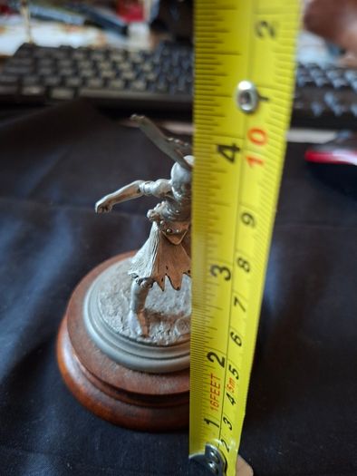 Rare Find a 1982 Chilmark Fine Pewter sculpture titled Apache Gan Dancer by artist Don Polland. It is a limited edition piece, specifically numbered 398 out of a total of 2,500 produced, Postage Available or collection