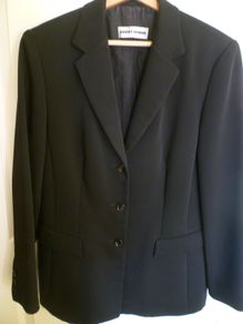 Gerry Weber Classic Dressy Formal Jacket Blazer.  Size Medium 12/14   Colour Jet Black. Excellent Condition.