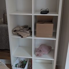 White Storage Shelf Unit