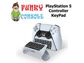 PlayStation 5 PS5 DualSense Controller Keypad Keyboard Chat Pad Bluetooth