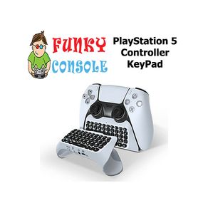 PlayStation 5 PS5 DualSense Controller Keypad Keyboard Chat Pad Bluetooth