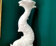 Mid-century Italian glazed ceramic tablelamp
