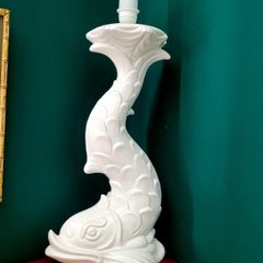 Mid-century Italian glazed ceramic tablelamp