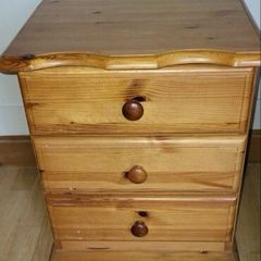 Pine Locker and Ikea Cabinet