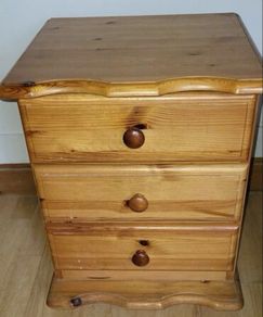 Pine Locker and Ikea Cabinet