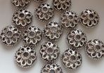 Bead Cap Tibetan silver