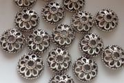 Bead Cap Tibetan silver