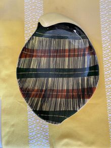 ceramic - mid century platter