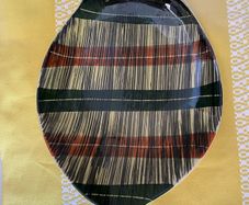 ceramic - mid century platter