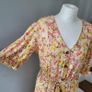 F&F yellow floral dress, Size 18, New Image 2