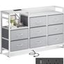Chest of Drawers Bedroom, Contains 2 USB & 2 AC Ports Sockets Image 8