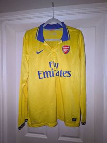 Arsenal 2013/14 Authentic Official Away Kit - Men's L