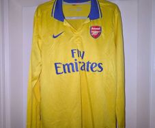 Arsenal 2013/14 Authentic Official Away Kit - Men's L