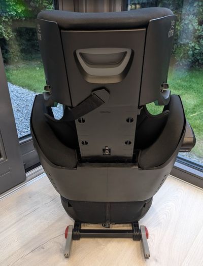 Britax Romer Kidfix i-Size Car Booster Seat Black with XP Pad & SICT - High Back Booster Child Seat