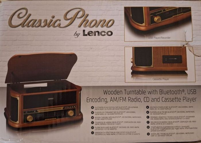 Lenco Classic Turntable (TCD-2551WD)