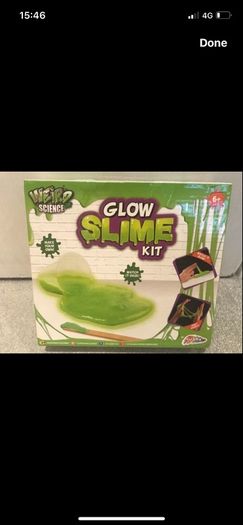Kids Hooded Towel and Slime Kit. Brand New