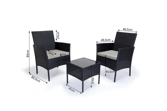 SummerBreeze Rattan Garden Set,Free Delivery
