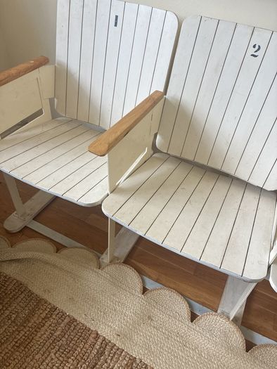 Very unusual cinema seat bench  300 ONO