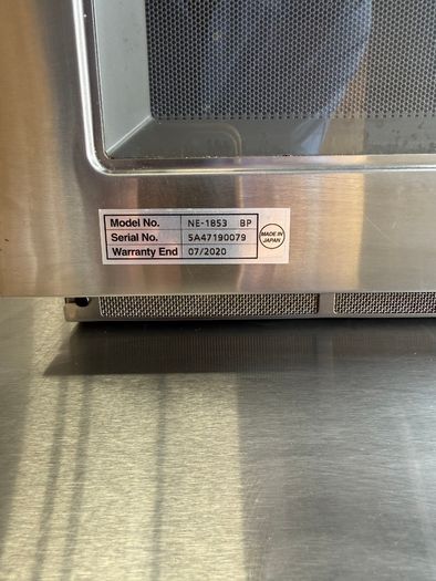 Panasonic NE-1853 Commercial Microwave | 1800W | Made in Japan