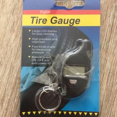 Mini digital tyre gauge with LCD display air meter tyre pressure tester for cars bikes scooters