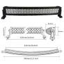 24inch 120W Led Work Light Bar Curved FOR UTE SUV ATV 4x4 Offroad Truck Image 7