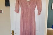 New Coolples Polka dot pink blush dress