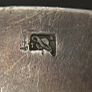 1895-1910c Antique Solid Silver Demitasse / Vodka Cup  French Swan Hallmark Image 4
