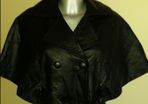 Brand new  Black real leather Coleen X unique jacket size UK10 EU38