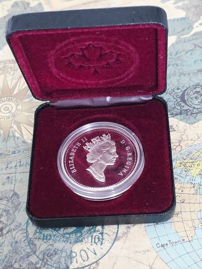 1 Dollar Silver Coin Canada Canada Expedition Henry Kelsey