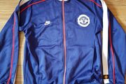 Vintage Retro Nike Zipper Jumper Manchester United football soccer Size M