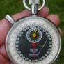 Vintage Heuer Trackstar Timer Stopwatch-works well Image 5