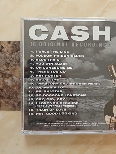 Johnny Cash 7 CD Lot