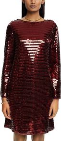 ESPRIT ladies' dress for special occasions 102EO1E331 , 618/CHERRY RED 4, size S