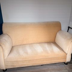 Edwardian style drop end couch