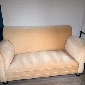 Edwardian style drop end couch