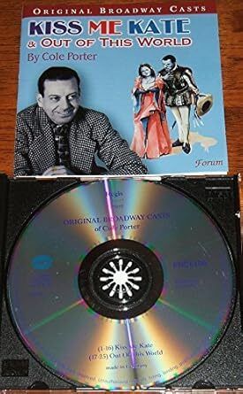 Kiss Me Kate & Out Of This World by Cole Porter. Original Broadway Casts. CD. Free Postage!
