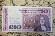 10 Pound B Series 19/07/78 Irish Note