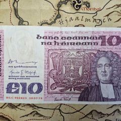 10 Pound B Series 19/07/78 Irish Note