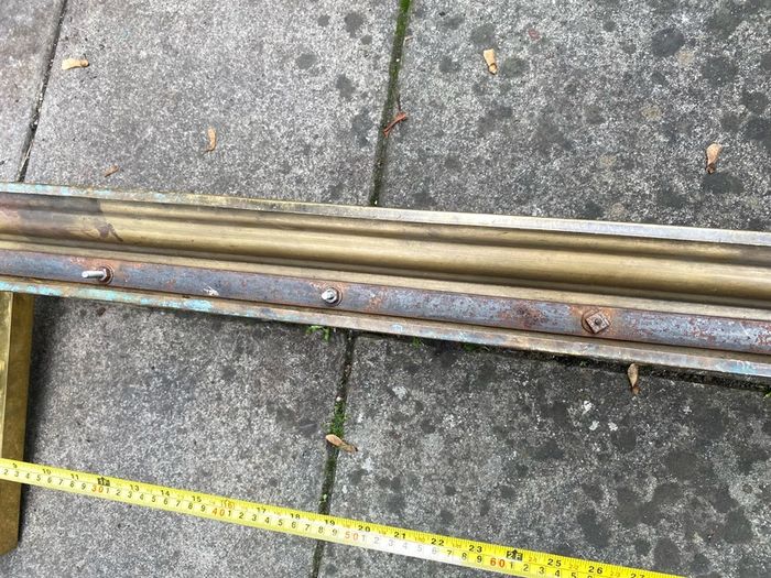 Brass Fireplace Fender Hearth Surround