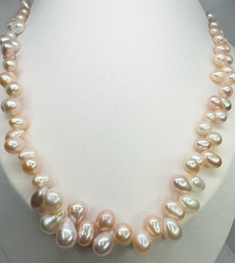 Perl Tucson Finds - Natural AAA Multi-Color Freshwater Pearl Necklace
